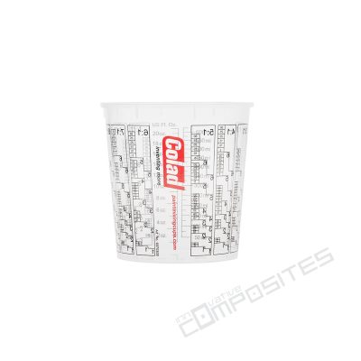 Plastic cups for mixing – 700 ml